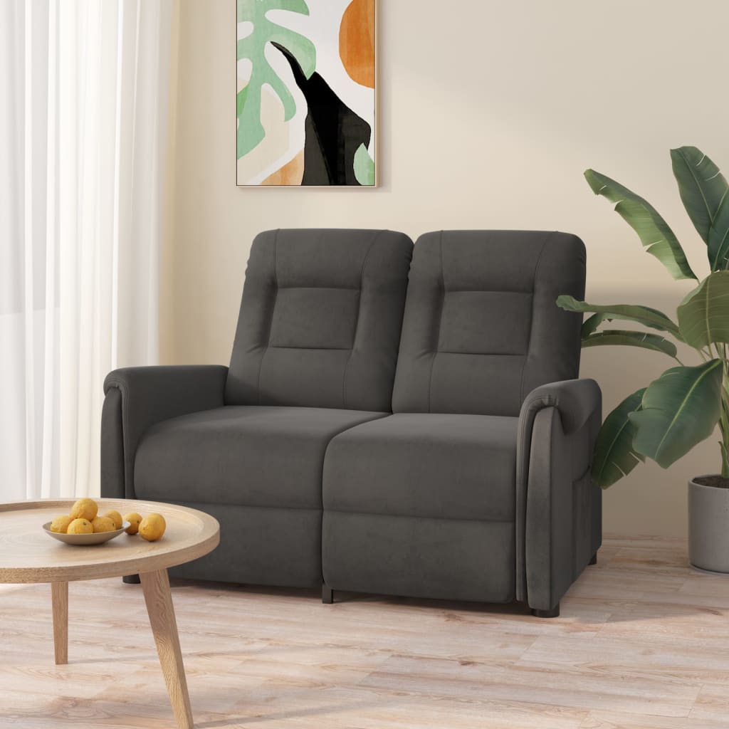 8720286715505_m_en_hd_1 Bild på vidaXL 2-sits massagefåtölj mörkgrå mikrofibertyg