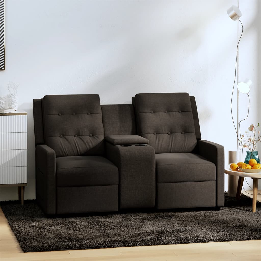 8720286715963_m_en_hd_1 Bild på vidaXL 2-sits reclinerfåtölj med mugghållare brun tyg