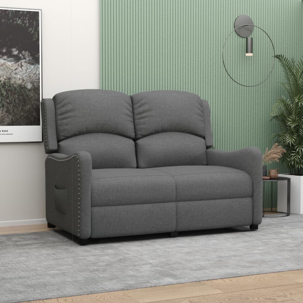 8720286718308_m_en_hd_1 Bild på vidaXL 2-sits reclinerfåtölj ljusgrå tyg