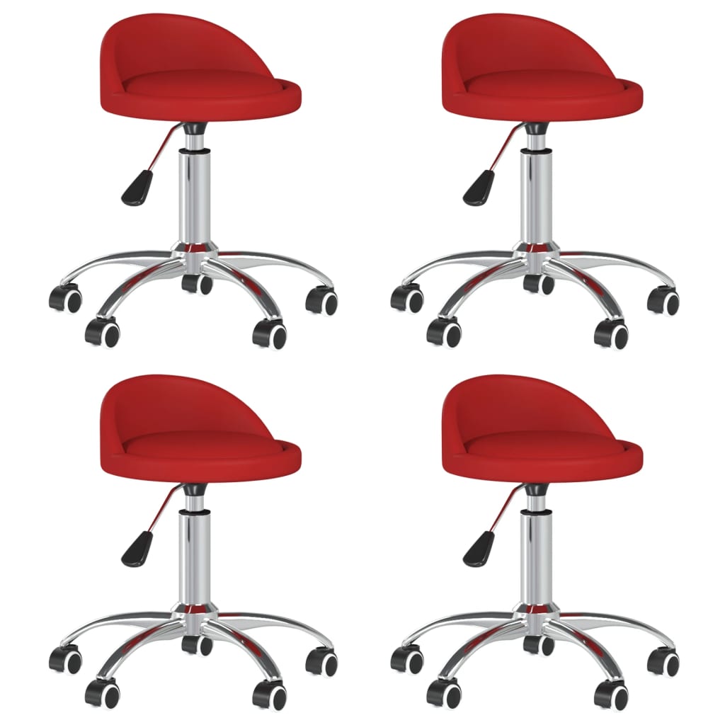 8720286732304_a_en_hd_1 Bild på vidaXL Snurrbara matstolar 4 st vinröd konstläder