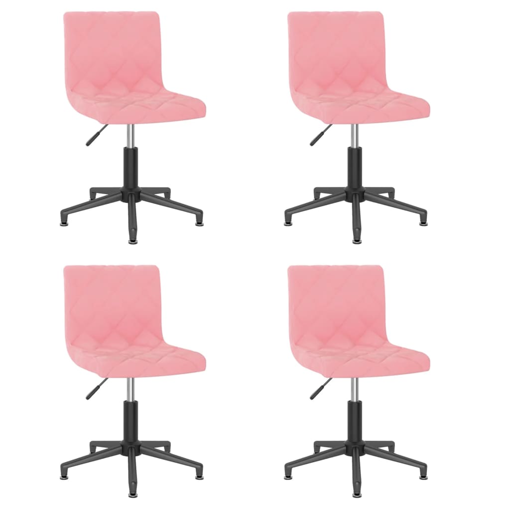 8720286734810_a_en_hd_1 Bild på vidaXL Snurrbara matstolar 4 st rosa sammet