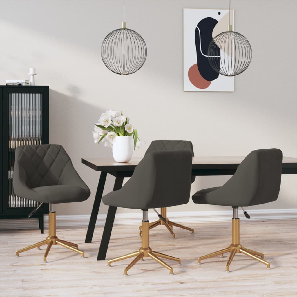 8720286756058_m_en_hd_1 Bild på vidaXL Snurrbara matstolar 4 st mörkgrå sammet