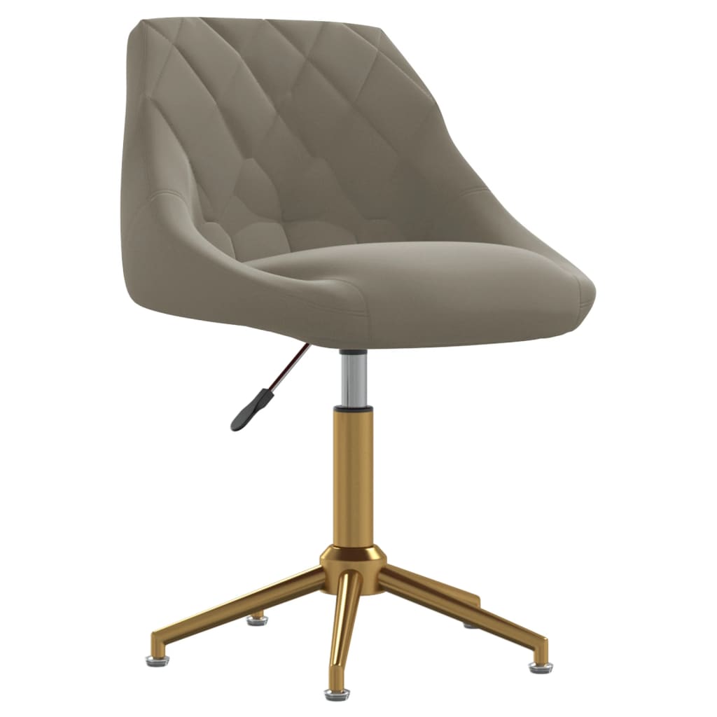 8720286756263_a_en_hd_1 Bild på vidaXL Snurrbar kontorsstol ljusgrå sammet