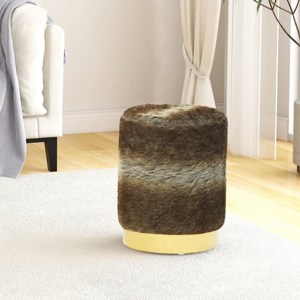 8720286759226_m_en_hd_1 Bild på vidaXL Rund pall blandade färger plysch