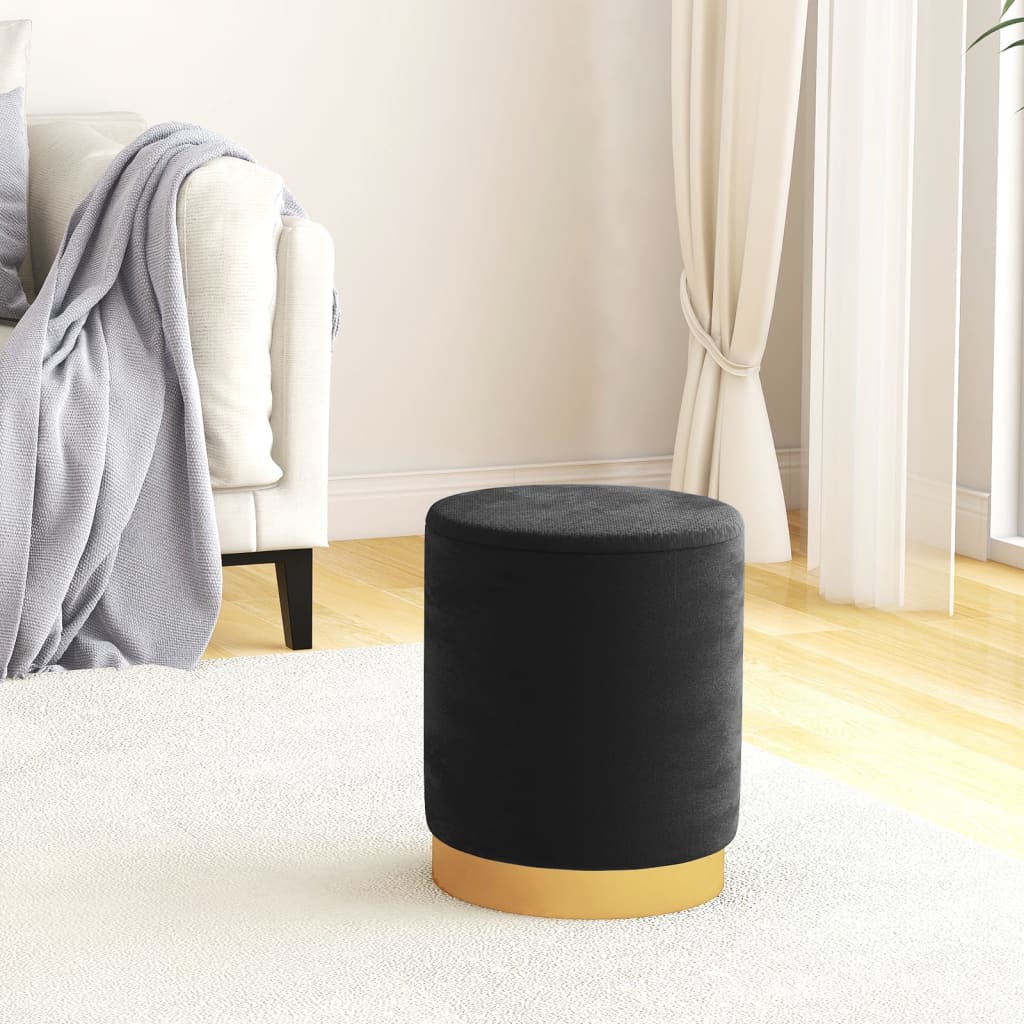 8720286759622_m_en_hd_1 Bild på vidaXL Rund förvaringspall svart sammet