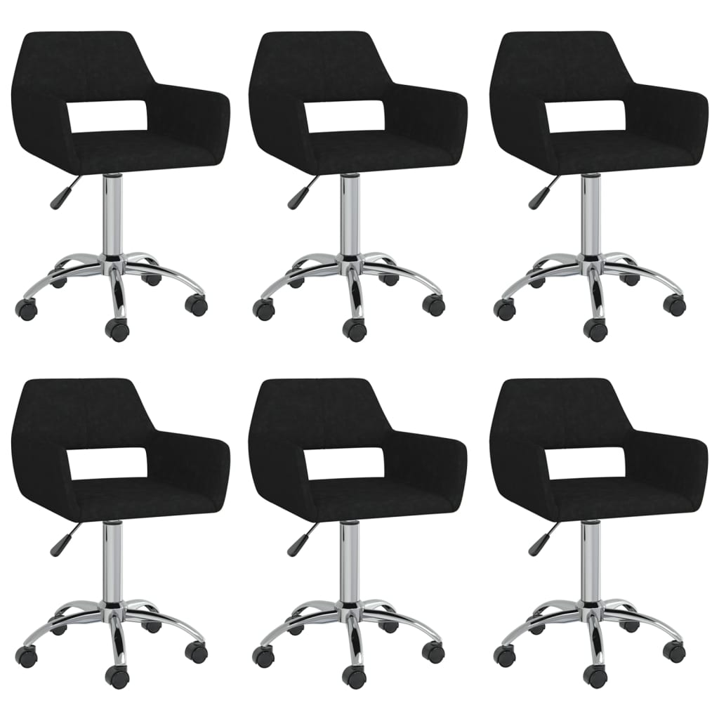 8720286776346_a_en_hd_1 Bild på vidaXL Snurrbara matstolar 6 st svart tyg