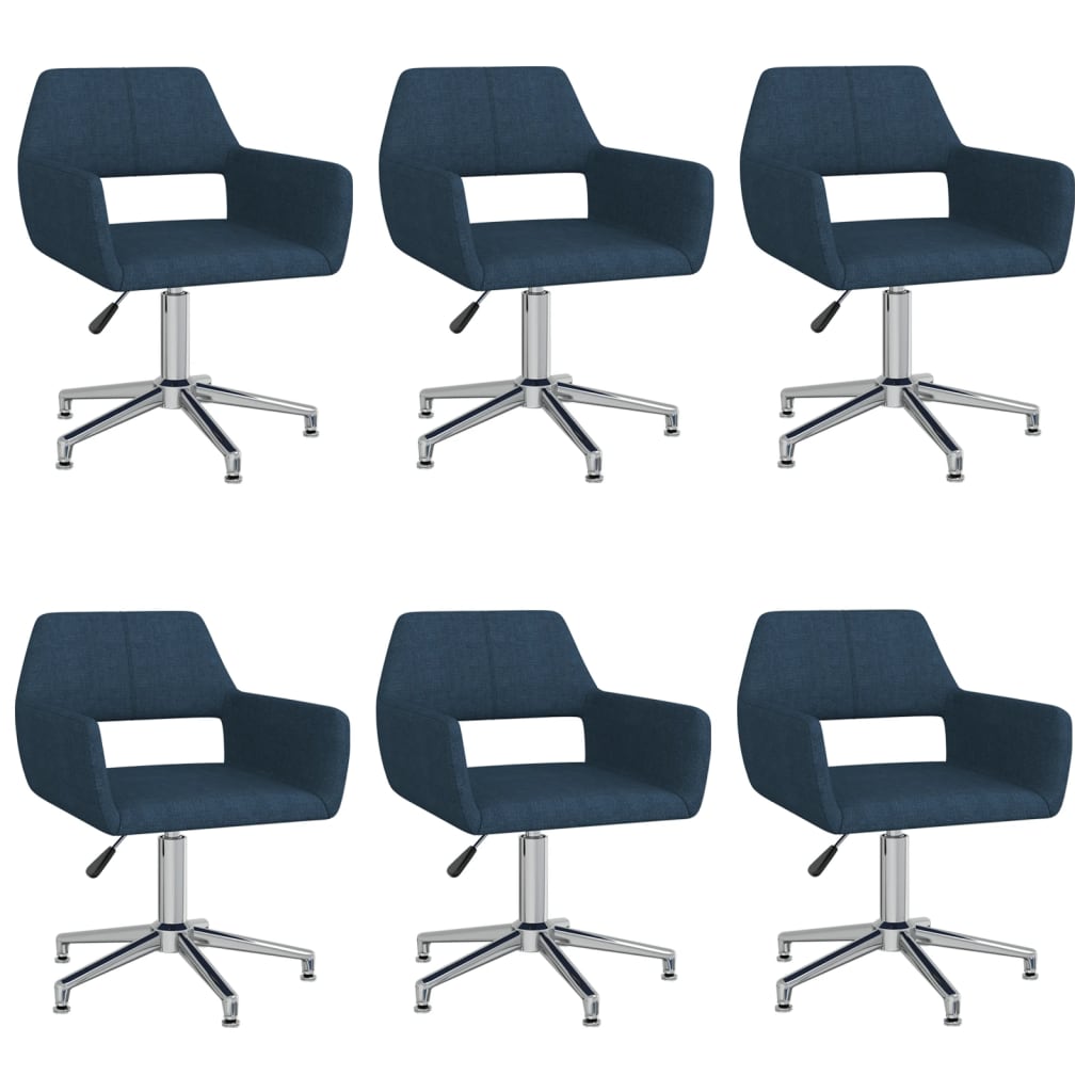 8720286776742_a_en_hd_1 Bild på vidaXL Snurrbara matstolar 6 st blå tyg