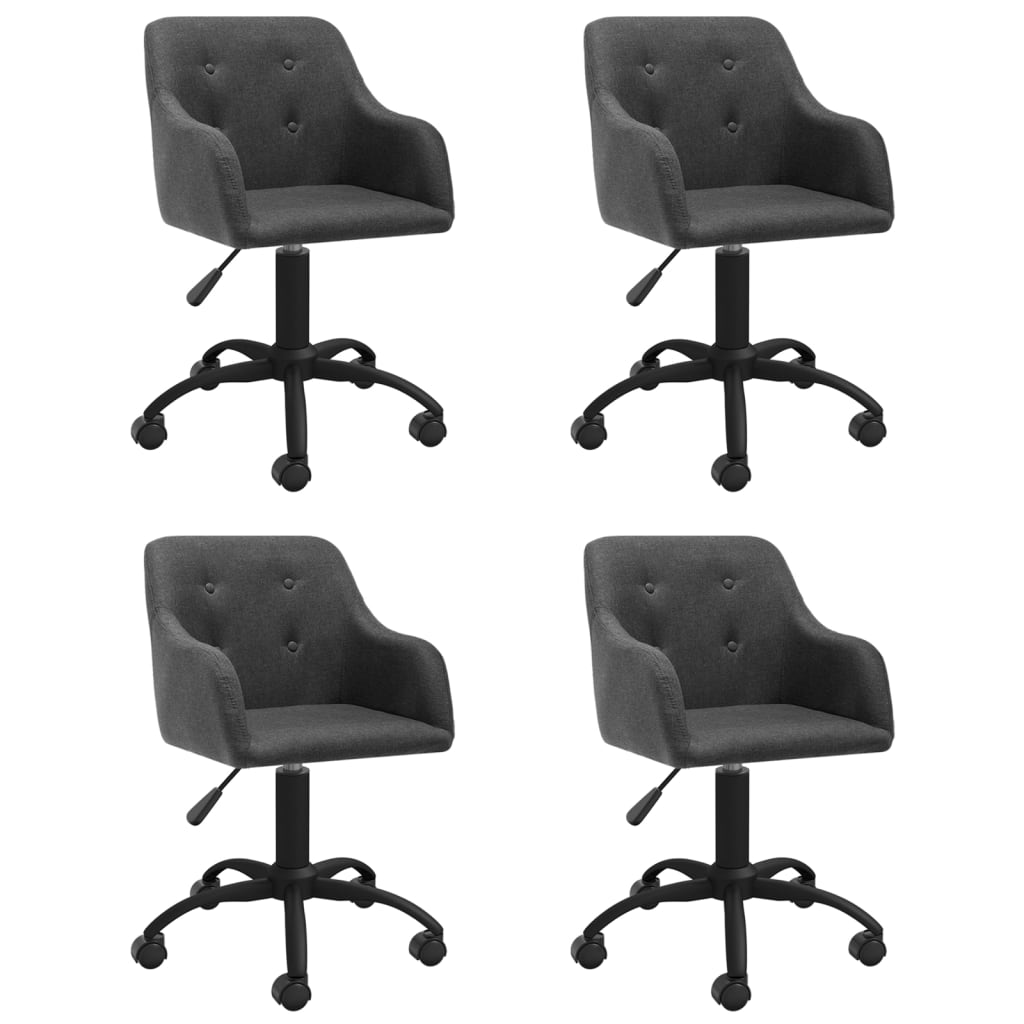 8720286776933_a_en_hd_1 Bild på vidaXL Snurrbara matstolar 4 st mörkgrå tyg