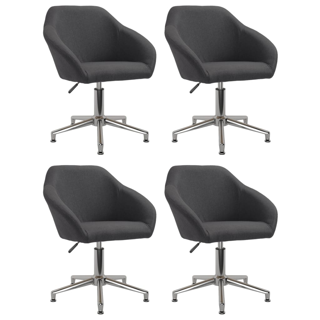 8720286778944_a_en_hd_1 Bild på vidaXL Snurrbara matstolar 4 st mörkgrå tyg