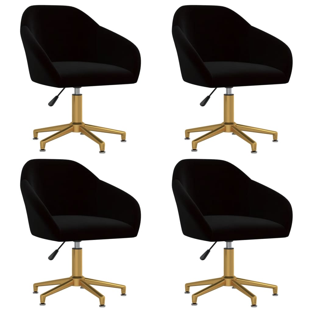 8720286780022_a_en_hd_1 Bild på vidaXL Snurrbara matstolar 4 st svart sammet
