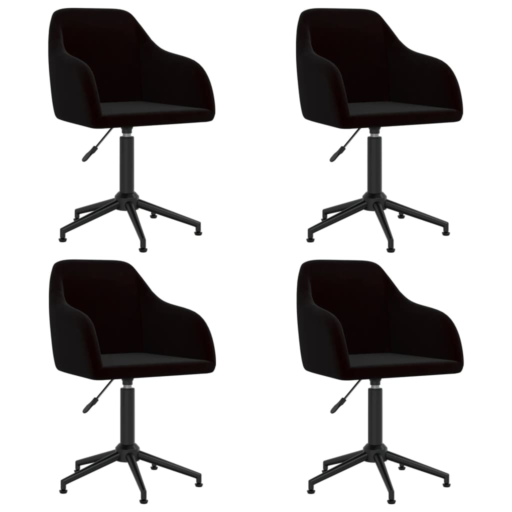 8720286781401_a_en_hd_1 Bild på vidaXL Snurrbara matstolar 4 st svart sammet