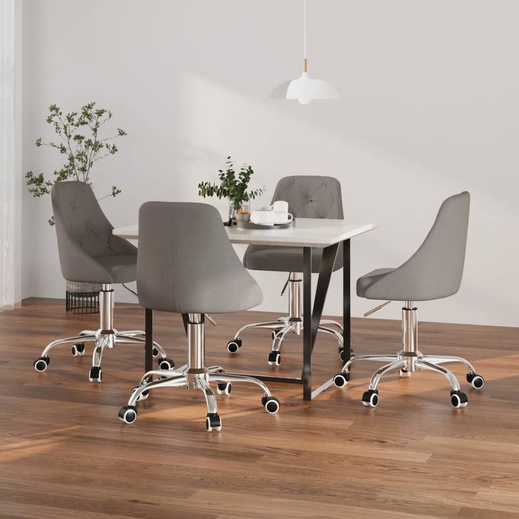 8720286803370_m_en_hd_1 Bild på vidaXL Snurrbara matstolar 4 st mörkgrå tyg