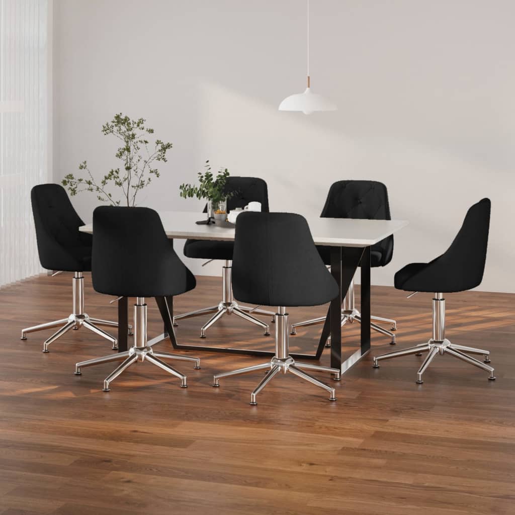 8720286803691_m_en_hd_1 Bild på vidaXL Snurrbara matstolar 6 st svart tyg