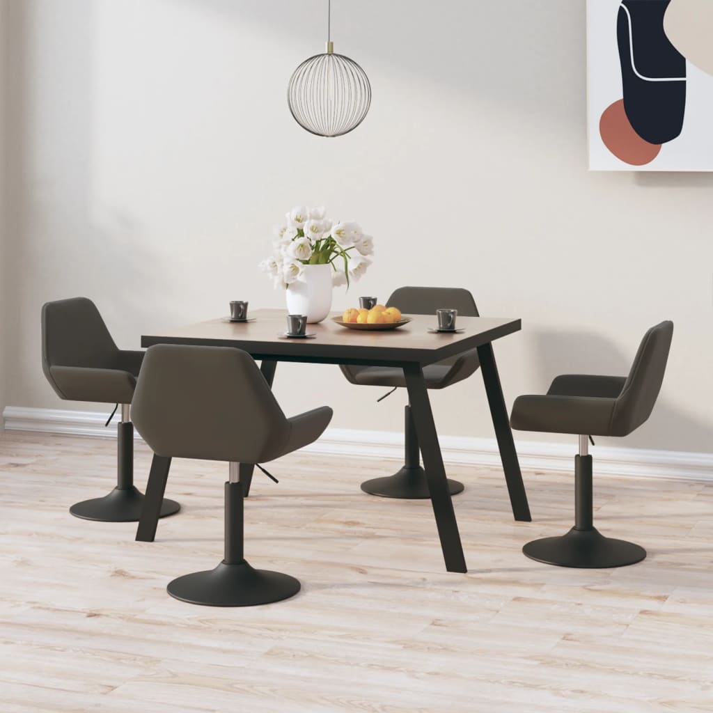 8720286804834_m_en_hd_1 Bild på vidaXL Snurrbara matstolar 4 st mörkgrå sammet