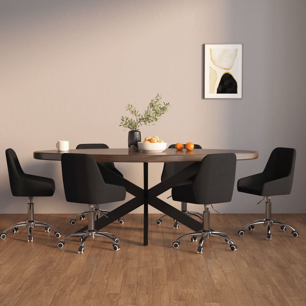 8720286807736_m_en_hd_1 Bild på vidaXL Snurrbara matstolar 6 st svart tyg