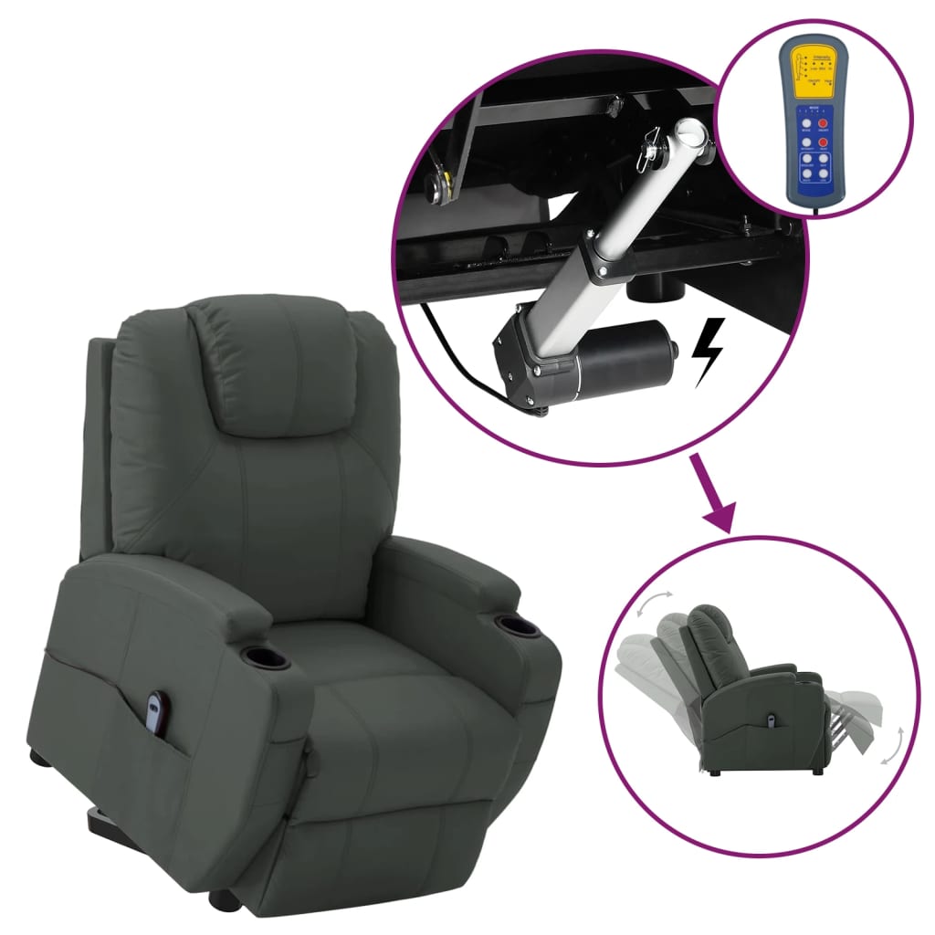 8720286903087_a_en_hd_1 Bild på vidaXL Reclinerfåtölj med uppresningshjälp grå konstläder