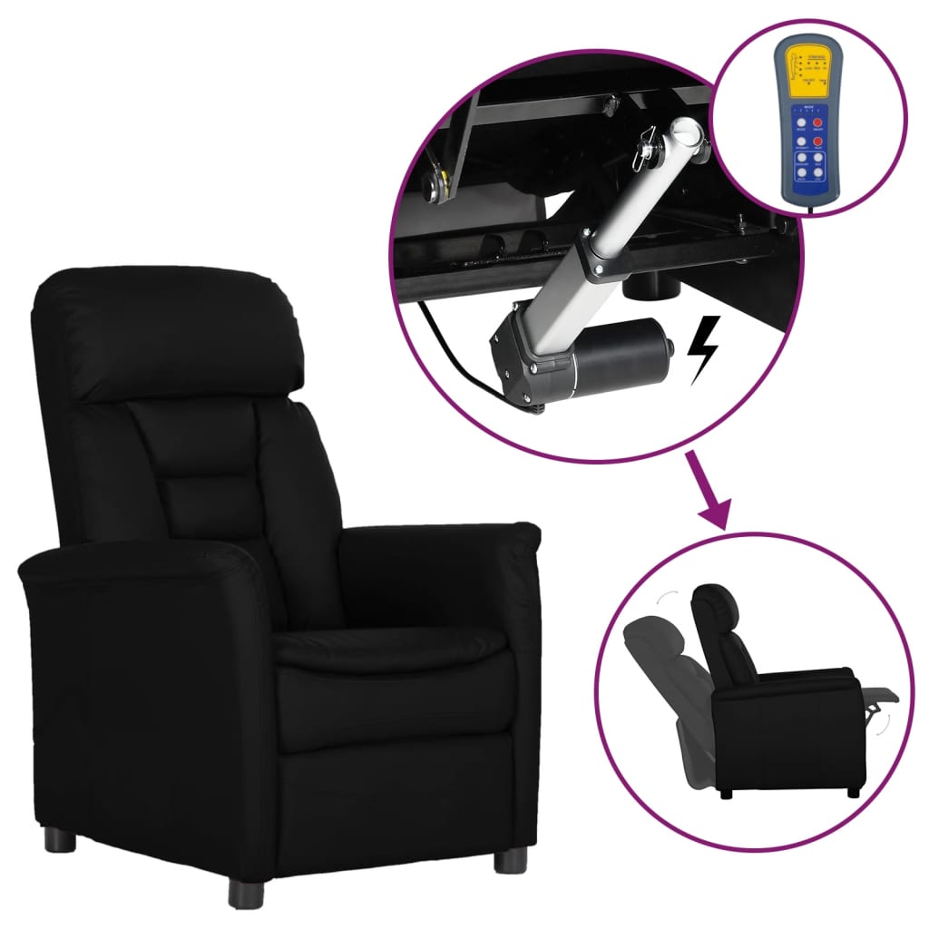 8720286935835_a_en_hd_1 Bild på vidaXL Elektrisk reclinerfåtölj svart konstläder