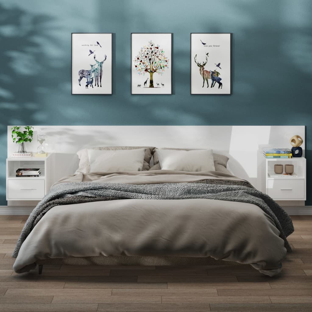 8720286964439_m_en_hd_1 Bild på vidaXL Sängbord väggmonterade 2 st vit högglans konstruerat trä