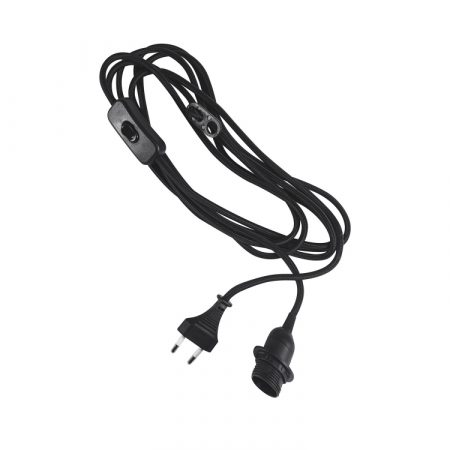 Bild på SLADDSTÄLL Textil Svart från PR Home