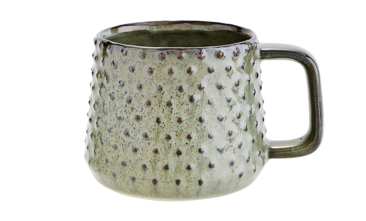 HY13914-13G Bild på MUGG Stengods Grön från Madam Stoltz