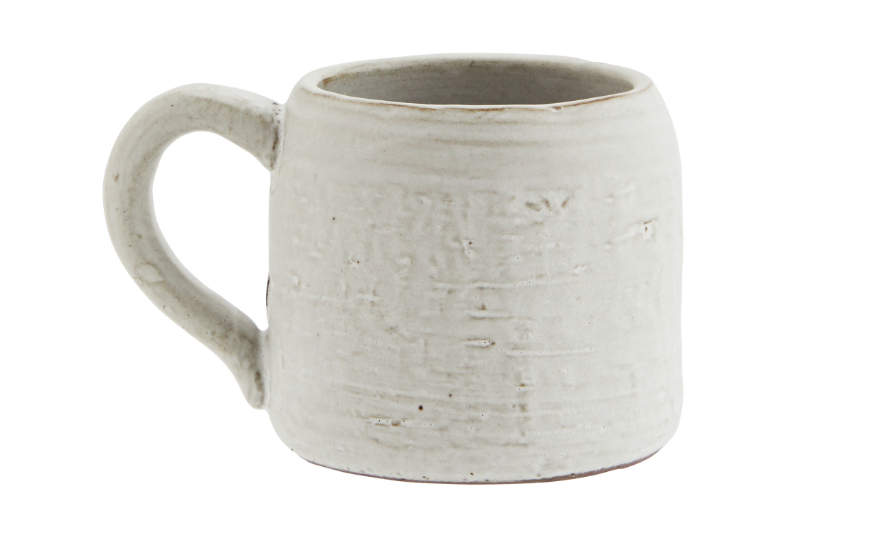 HY18222H-12W Bild på MUGG Stengods Offwhite från Madam Stoltz