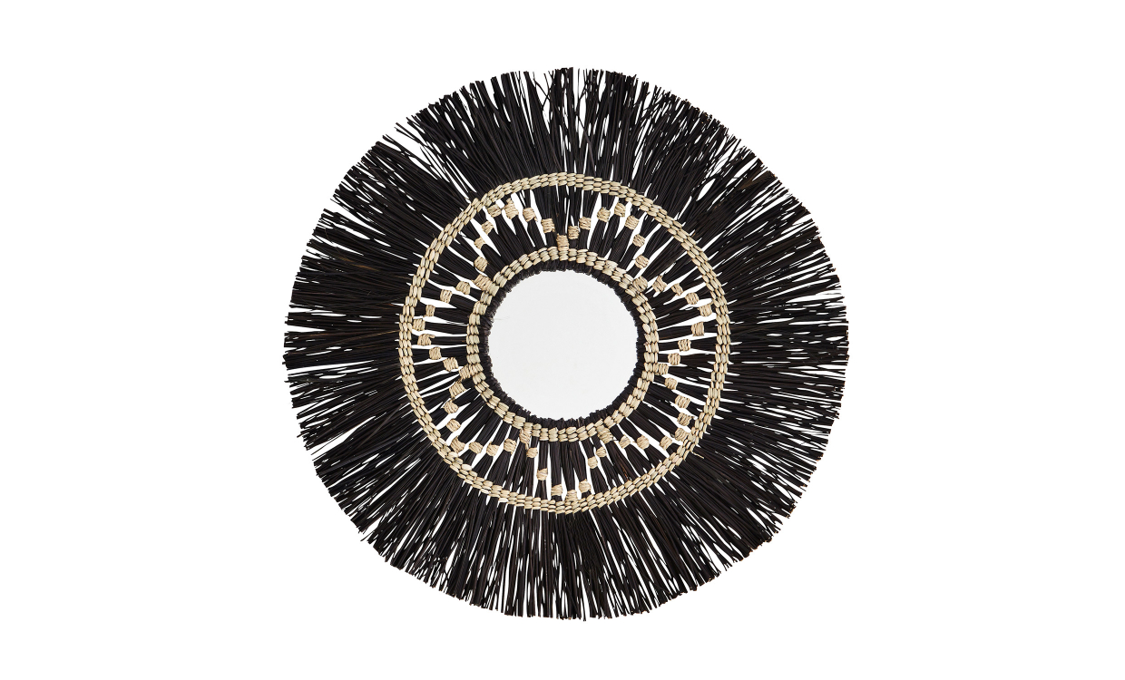 MKD01 Bild på SPEGEL Sjögräs Svart från Madam Stoltz