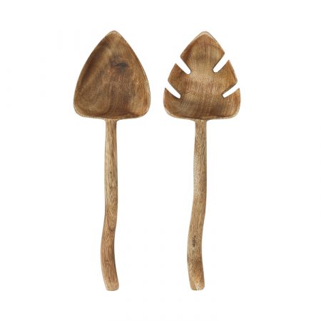 Bild på SALLADSBESTICK Mangoträ Natur från Madam Stoltz