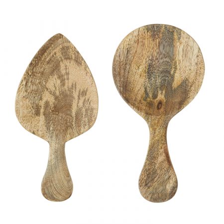 Bild på SERVERINGSBESTICK Mangoträ Natur från Madam Stoltz