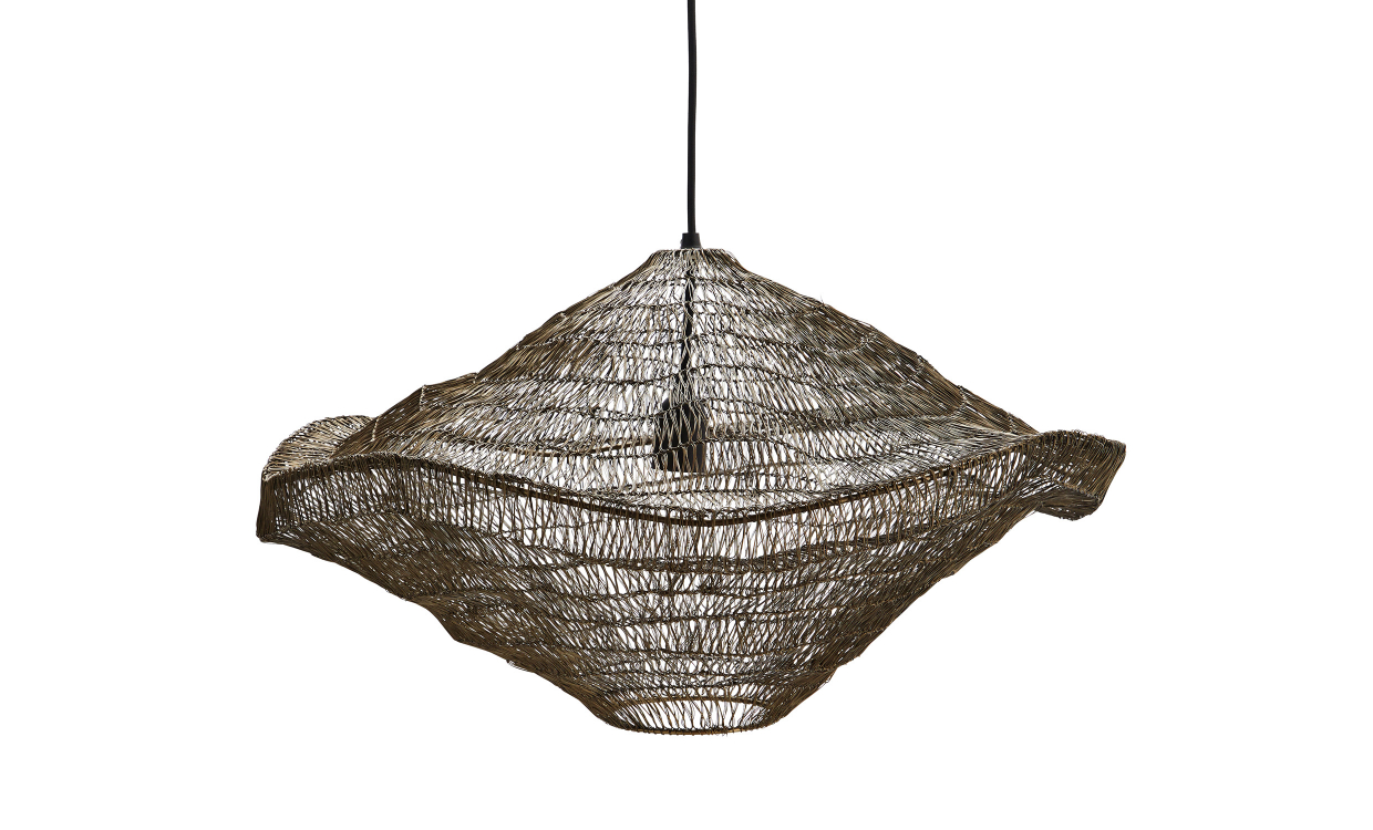 TEH808-60 Bild på TAKLAMPA Järn Antik Mässing från Madam Stoltz