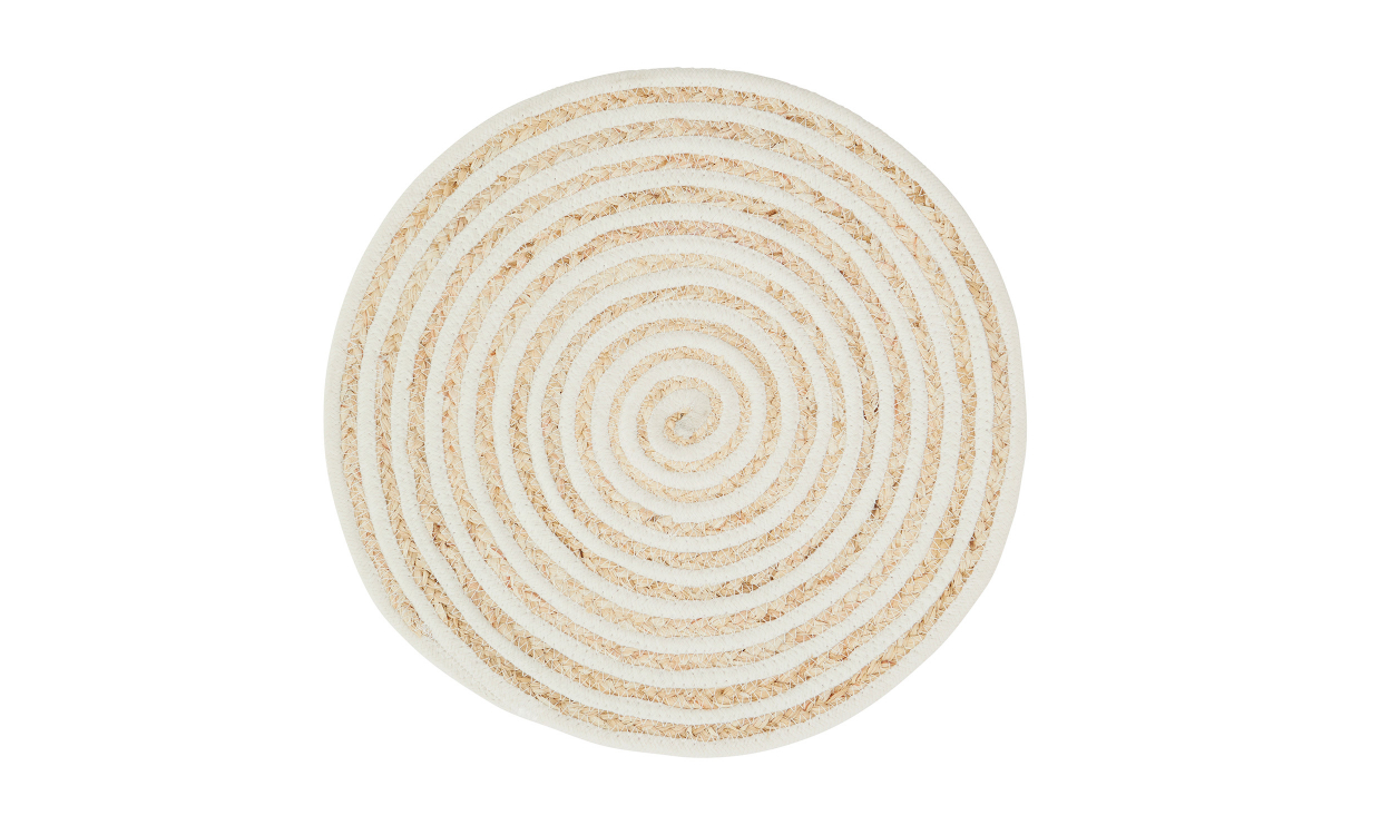 YL21-8607-3 Bild på UNDERLÄGG 38 cm Natur/Offwhite från Madam Stoltz