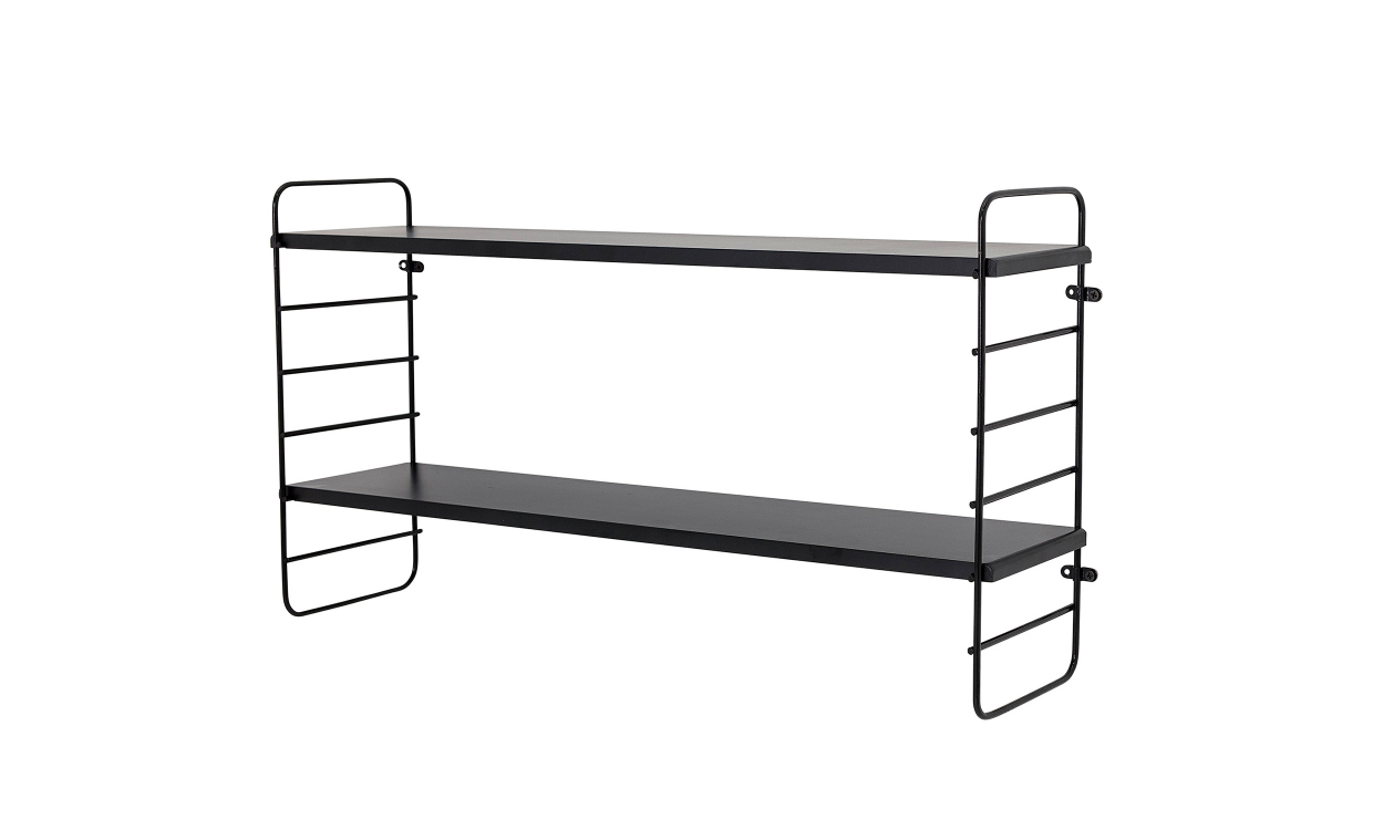 12408888 Bild på NORTH Hylla Metall Svart från Bloomingville