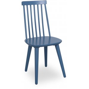 2 st Dalsland pinnstol - Blå + Skyddande sprayvax - Pinnstolar