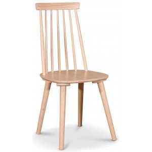 2 st Dalsland pinnstol whitewash + Skyddande sprayvax - Pinnstolar