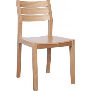 2 st Lennox matstol - Naturlig bok - Trästolar