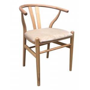 2 st Nemo karmstol - Natur - Trästolar