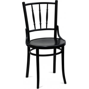 2 st No 378 Dejavu matstol - Naturlig bok - Trästolar