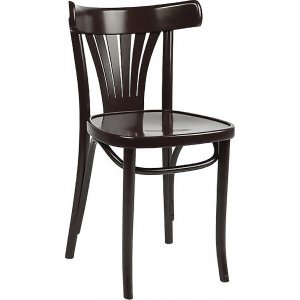 2 st No 788 matstol med solfjädersrygg - Naturlig bok - Trästolar