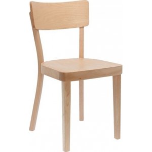 2 st Solid matstol - Naturlig bok - Trästolar