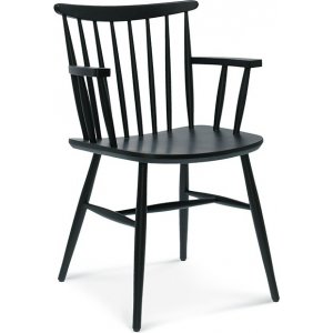 2 st Wand karmstol - Naturlig bok - Karmstolar