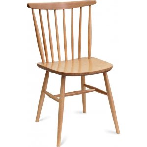 2 st Wand matstol - Naturlig bok - Pinnstolar