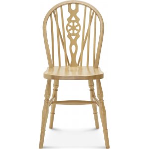 2 st Windsor matstol - Svartbetsad - Trästolar