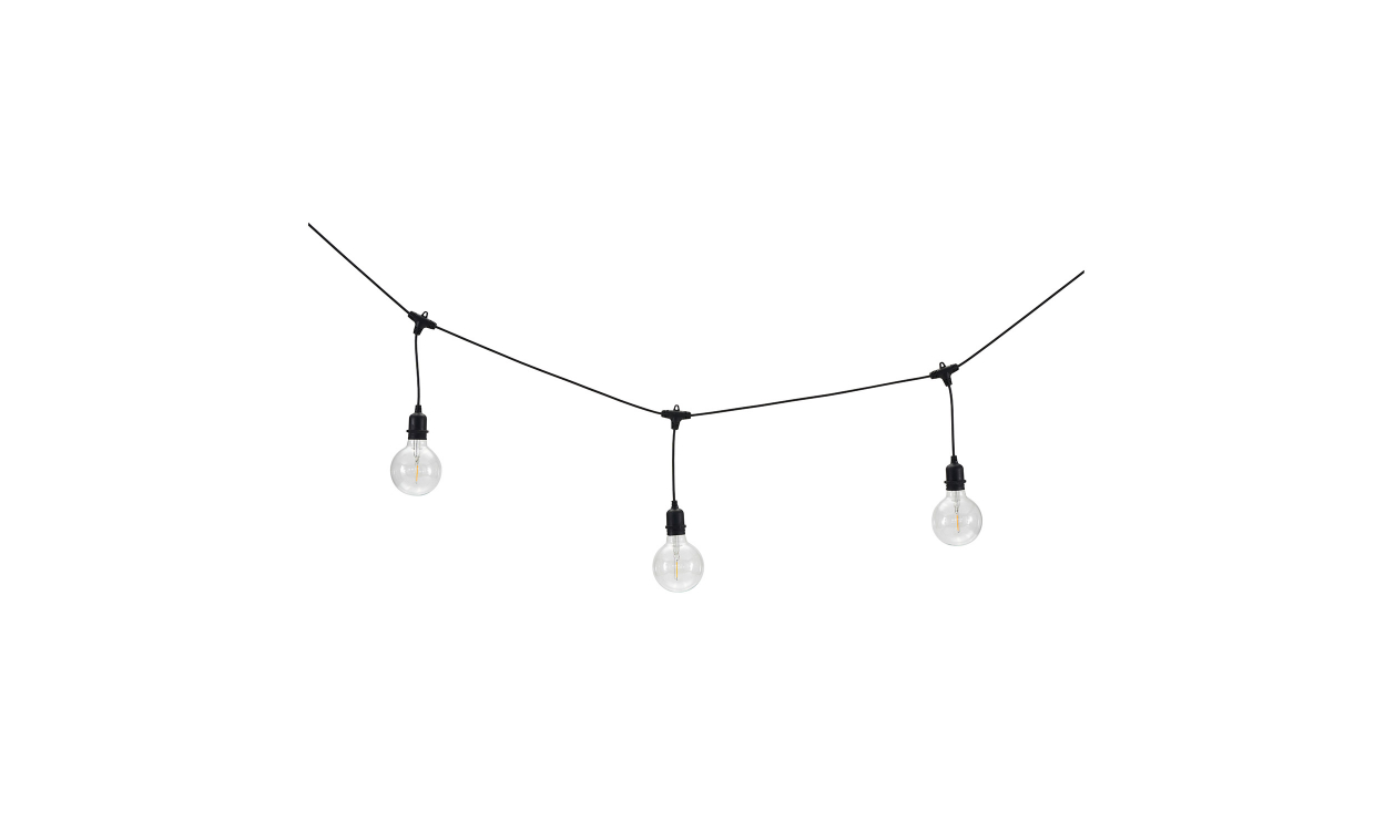 209420113 Bild på FILAN Ljusslinga Svart från House Doctor