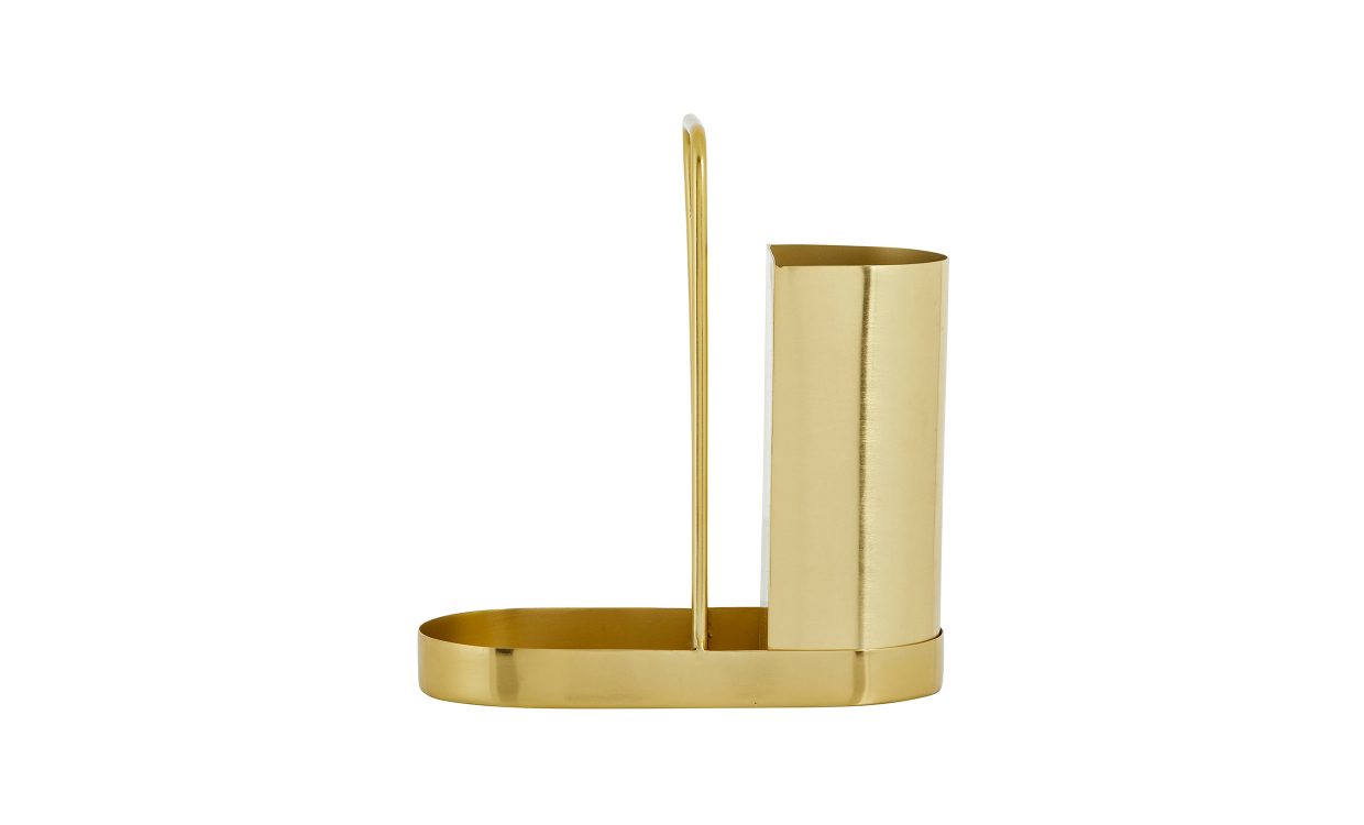 4178 Bild på KAKI Diskhållare Guld från Nordal