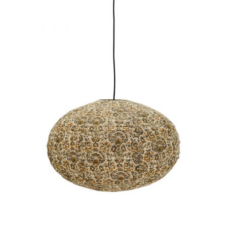 Bild på TAKLAMPA 60cm Oliv/Offwhite från Madam Stoltz