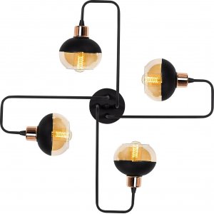 Anny taklampa N-372 - Svart/koppar - Plafonder