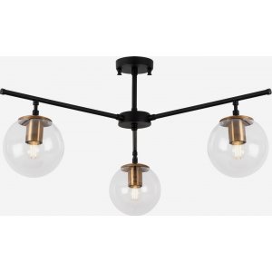Atlas taklampa 10245 - Svart/antik - Plafonder