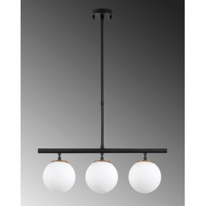 Atlas taklampa 10281 - Svart/antik/vit - Plafonder