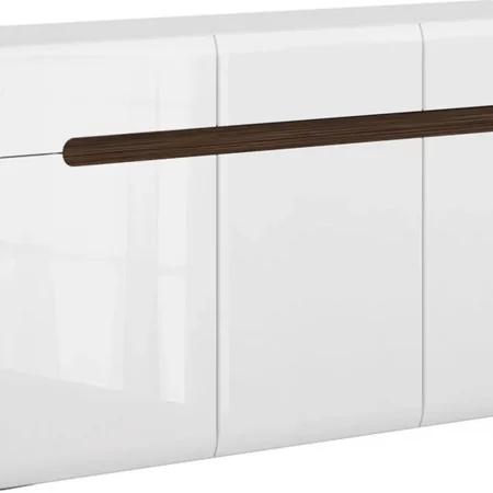 Azteca Trio skänk - Vit - Skänkar & Sideboards -Skänkar & Sideboards - Hyllor & Förvaring