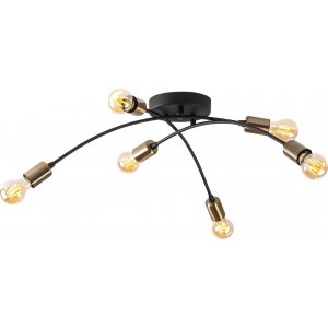 Banana taklampa 1142 - Svart/vintage - Plafonder