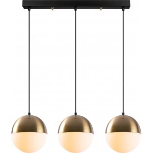 Bastos taklampa 6146 - Mässing/vit - Pendellampor